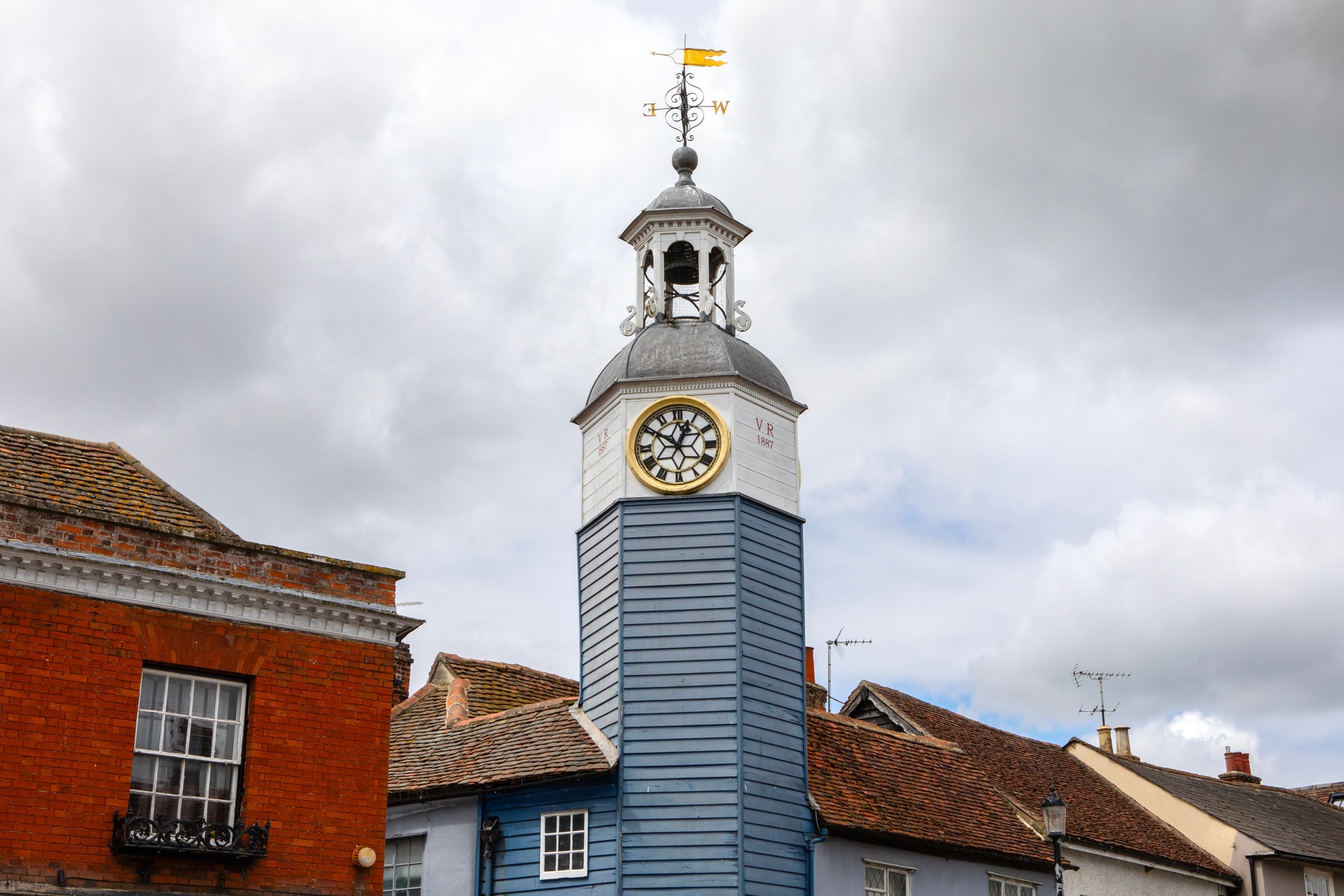 Town Clock or Clock Tower in Coggeshall, Essex